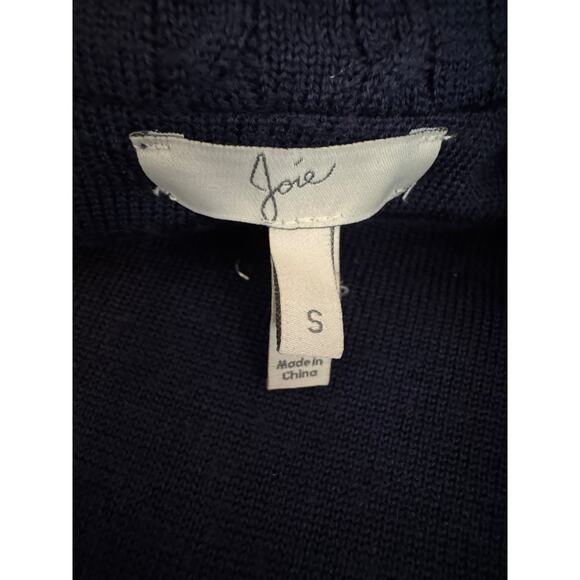 Joie 2-Button Front Closure Cable Knit Blazer - Picture 11 of 13